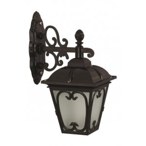 BLACK WALL GARDEN sconce 28 x 20 CM LOAD: 47 CM